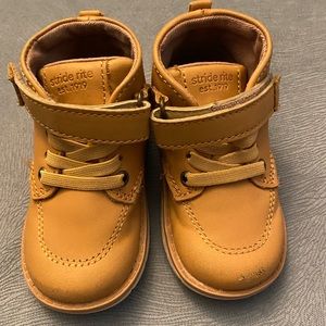 Stride Rite Brown Baby Walker Shoes